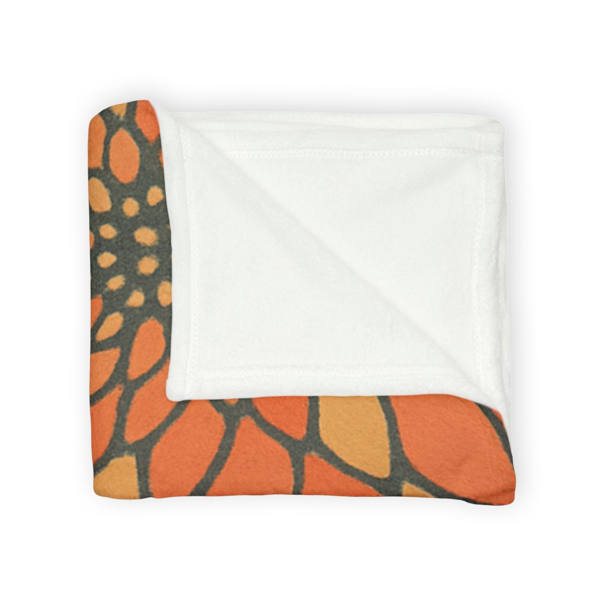 Petal Spiral Matrix soft fleece blankets