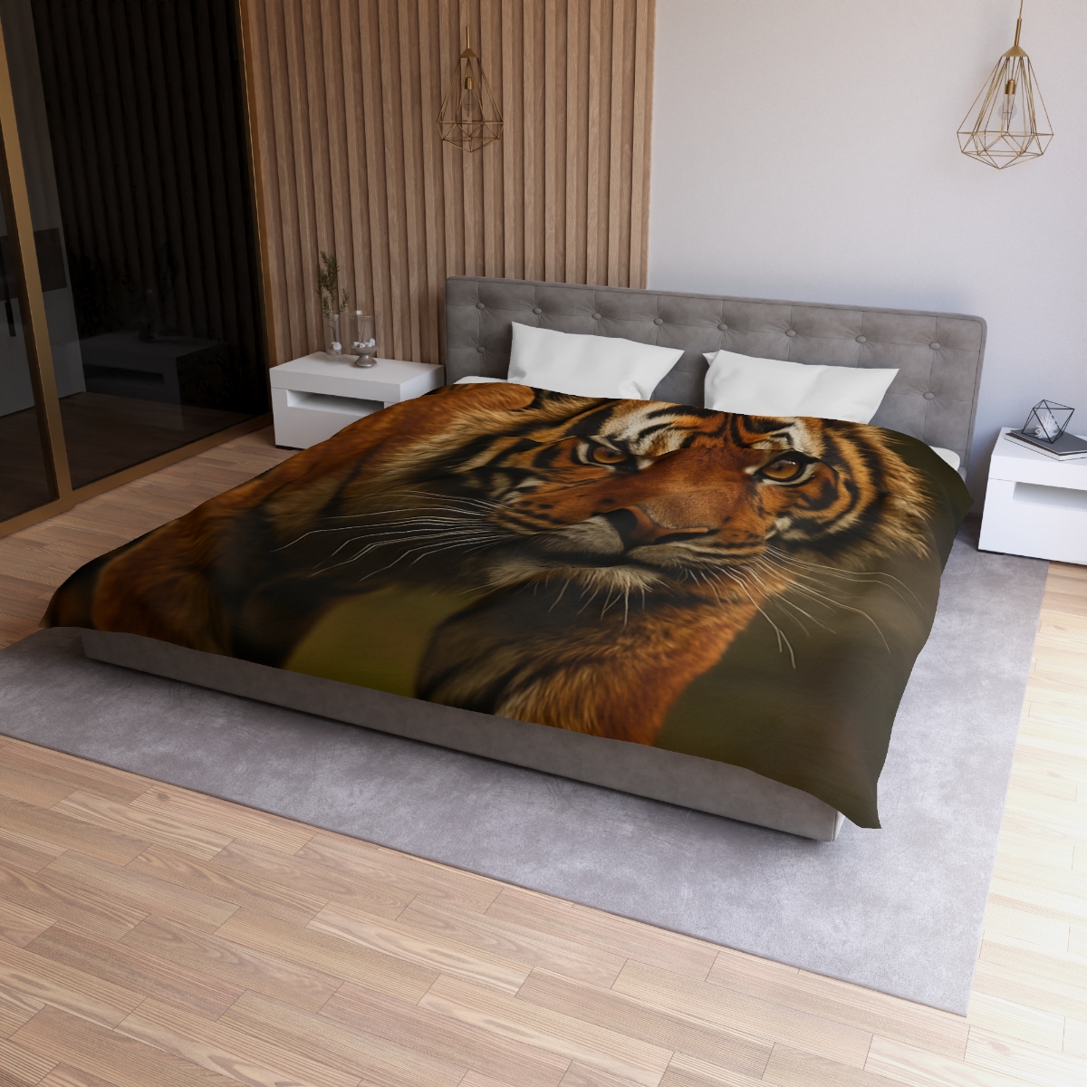 Forest Stalker Bengal Tiger duvets for gifts