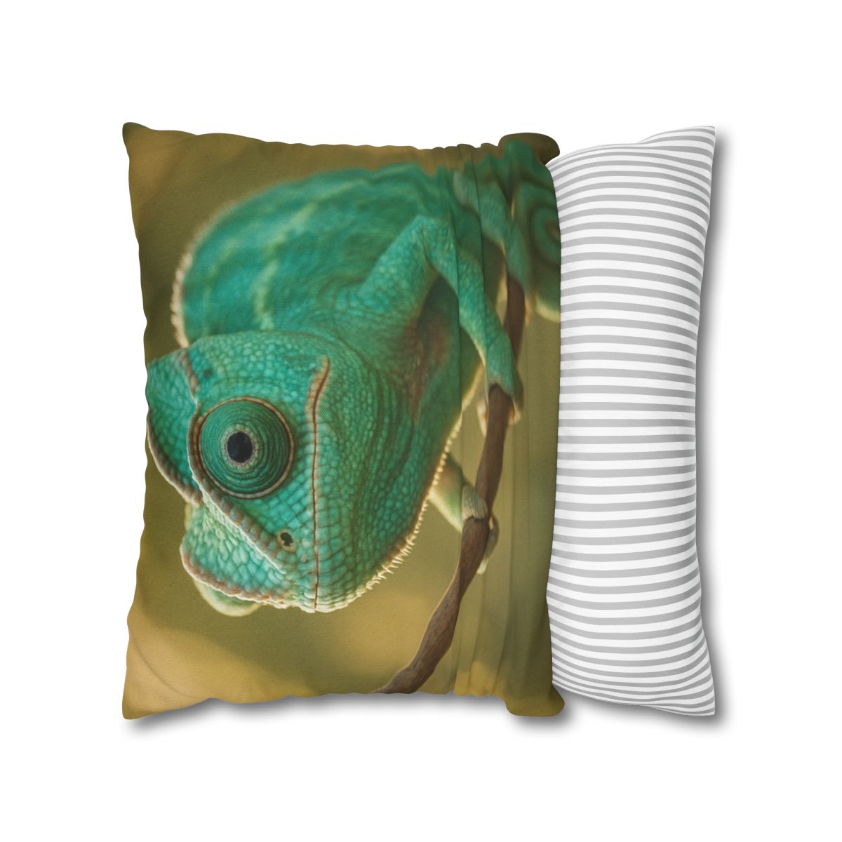 Prism Gaze Veiled Chameleon comfortable bedding pillow covers