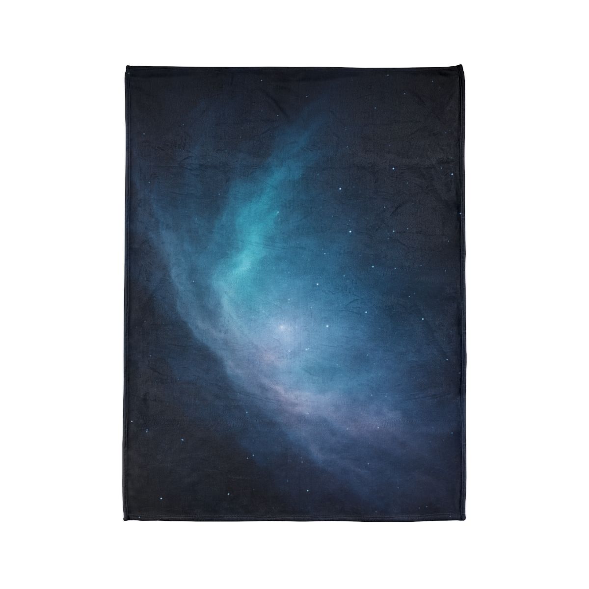 Luminous Void Tidal Bloom designer printed blankets