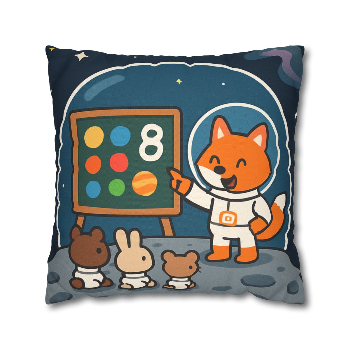 Comet Classroom With Astro Fox comfortable bedding pillow covers