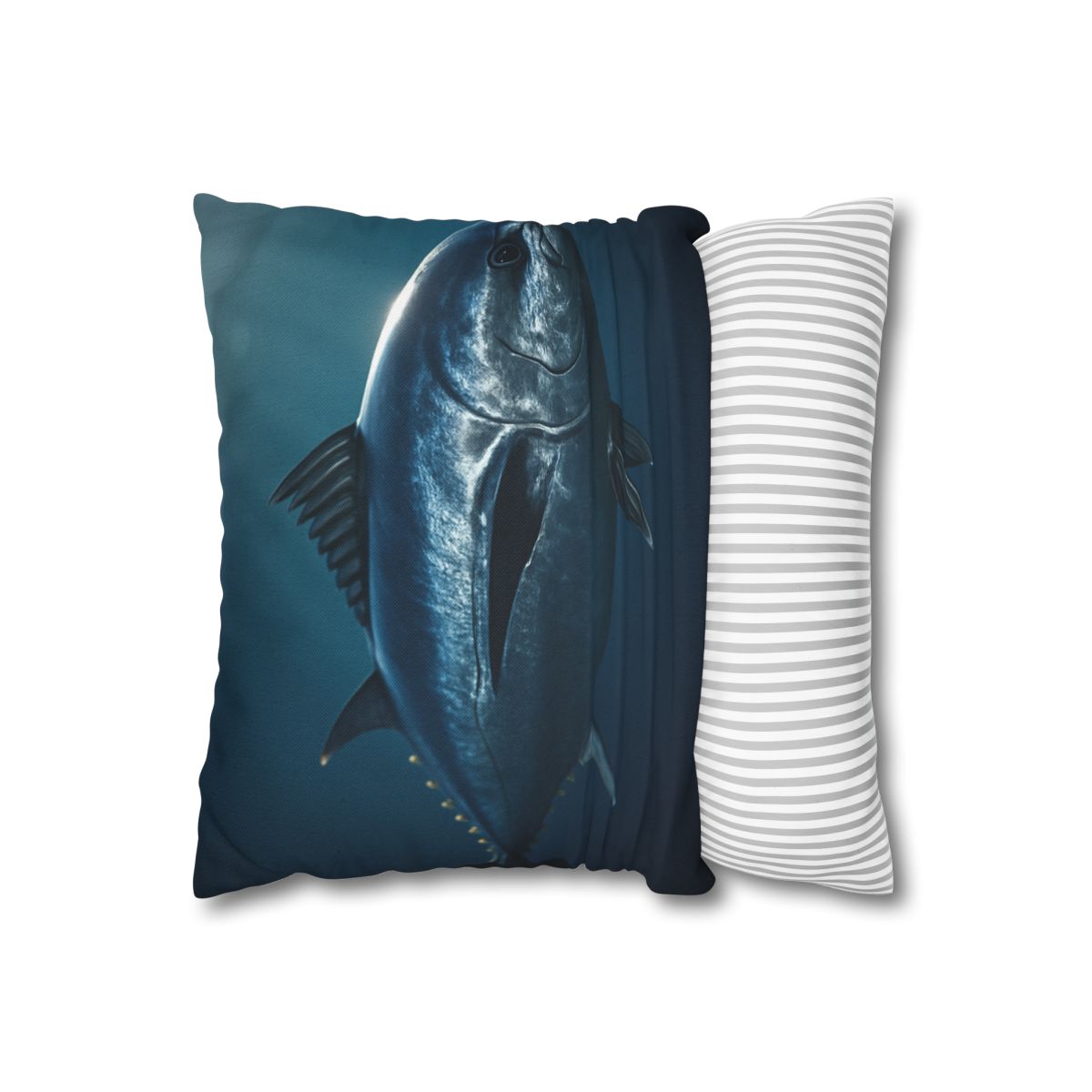 Glimmerfin Bluefin Tuna comfortable bedding pillow covers