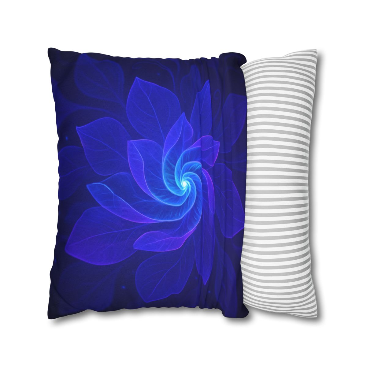 Petal Prism Helix soft cotton pillow cases