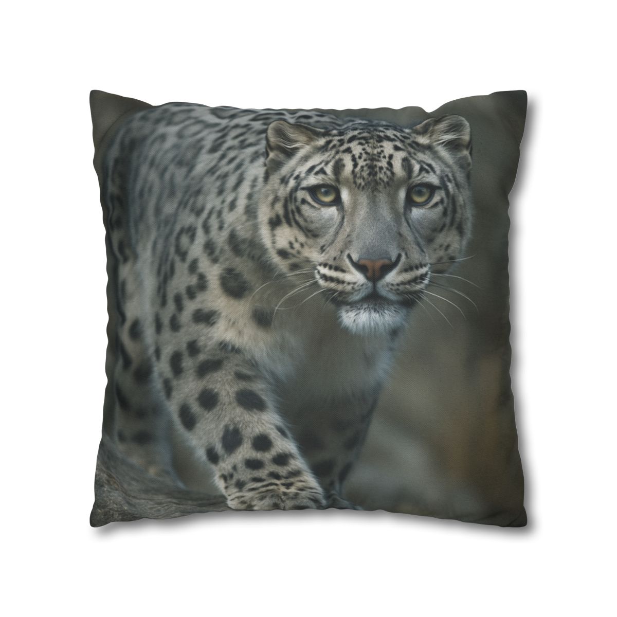 Starlit Sprint Snow Leopard comfortable bedding pillow covers