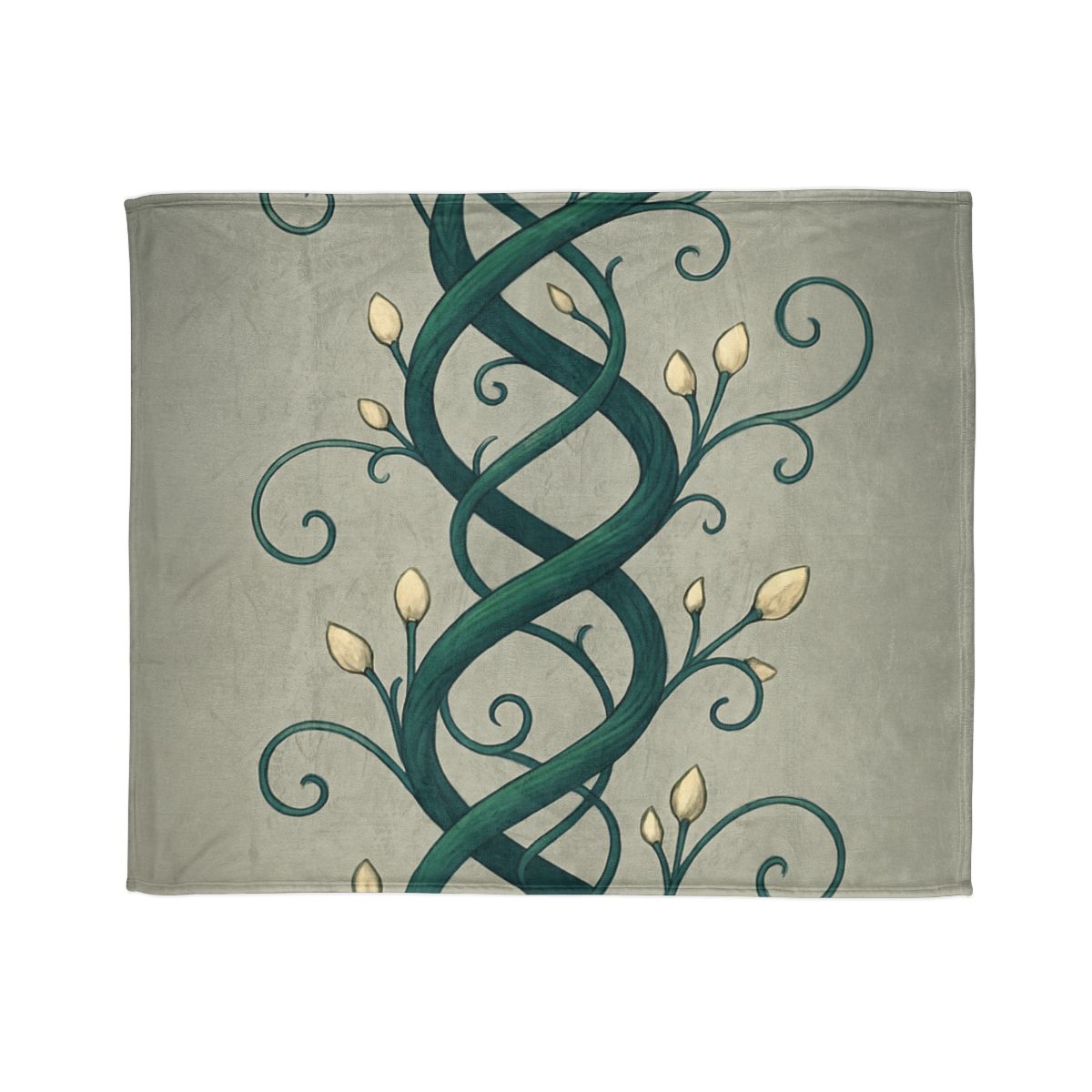 Vine Helix Tangle stylish throw blankets