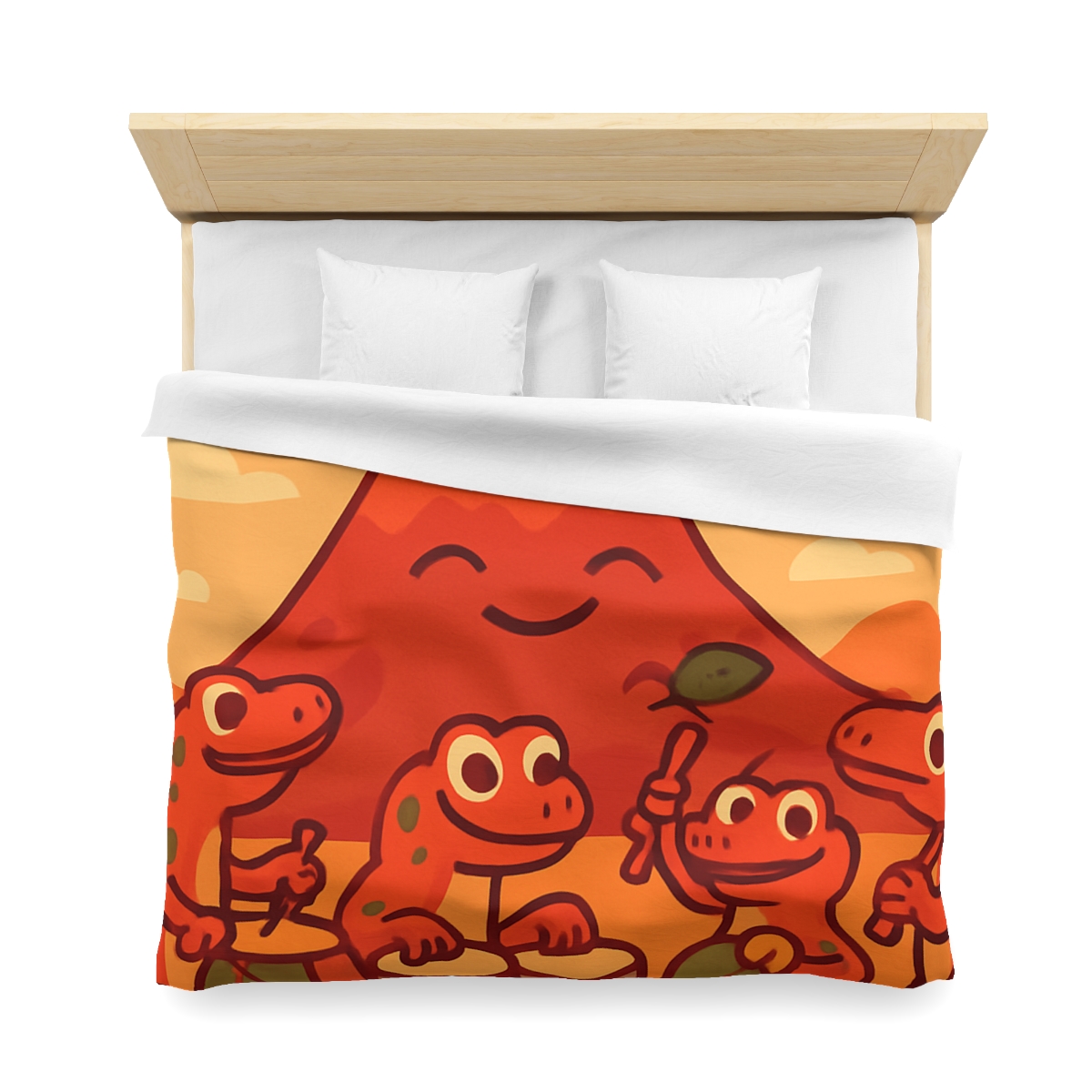 Volcano Drum Band Of The Rhythm Lizards designer printed duvets