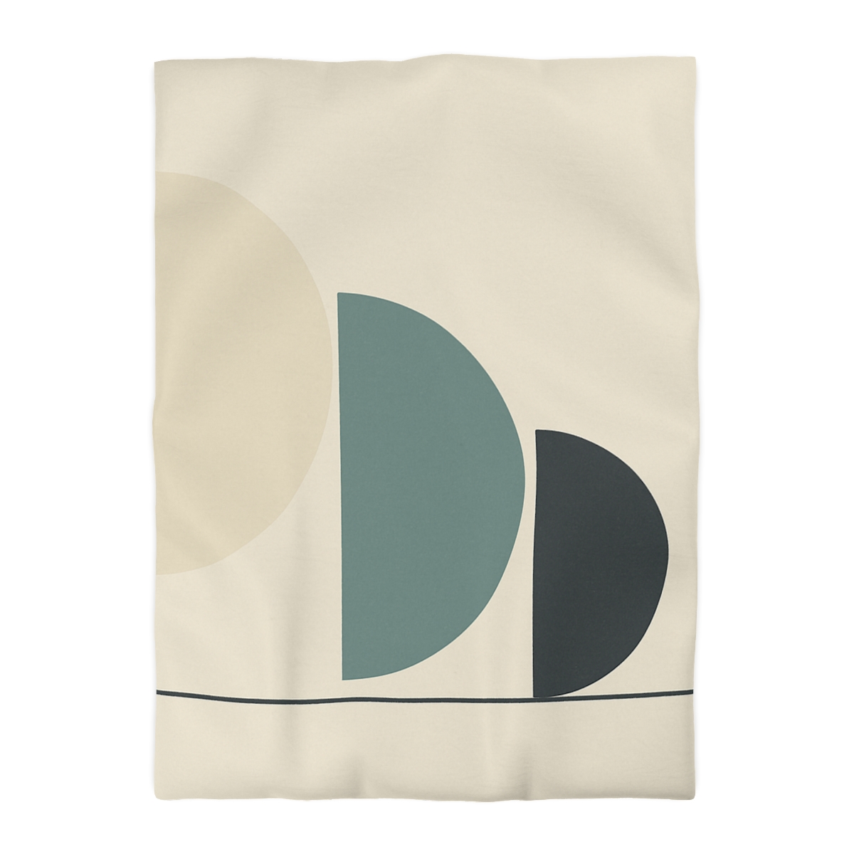 Staggered Crescent Trio soft comforter duvets