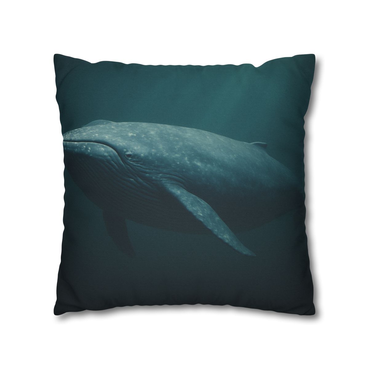 Ocean Song Blue Whale personalized pillow covers
