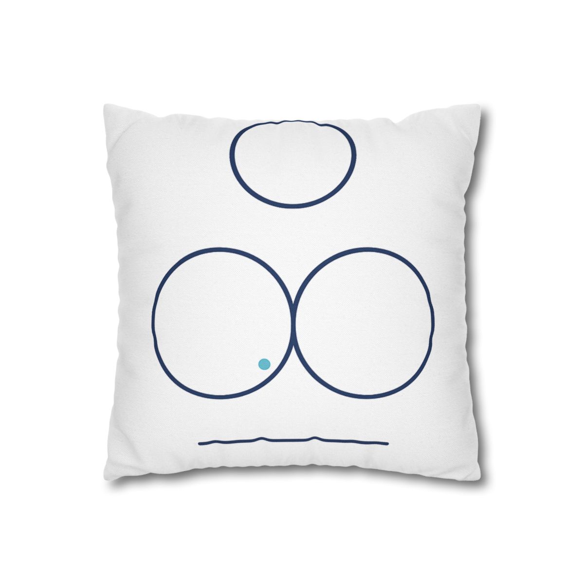 Triad Rings With Shared Tangent custom pillow cases