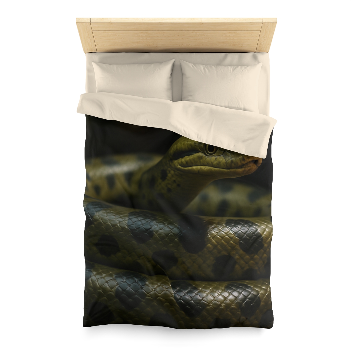 Silent Coil Green Anaconda duvets for gifts