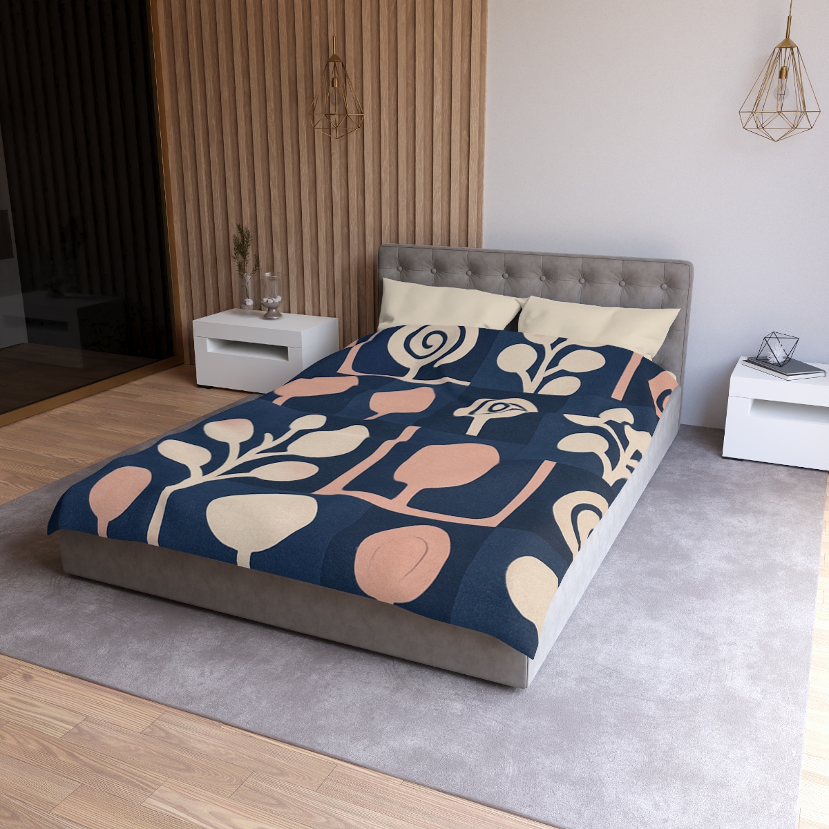 Bud Cluster Mosaic soft comforter duvets