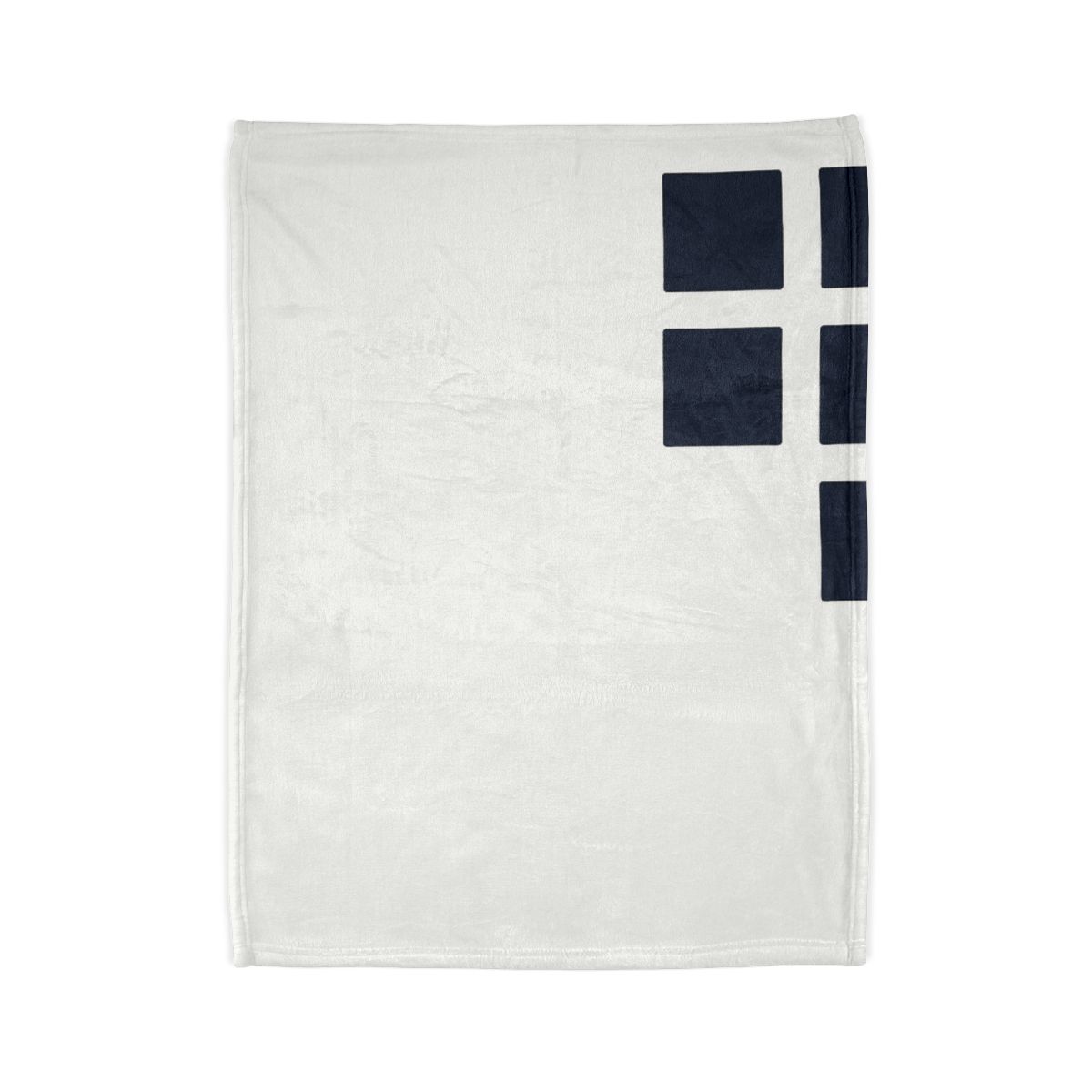 Corner Grid With Missing Star trendy patterned blankets