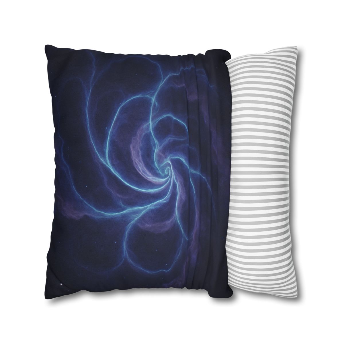 Nebula Spiral Lattice personalized pillow covers