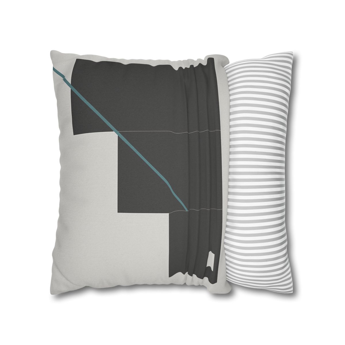 Stepped Rectangles With Quiet Diagonal stylish decorative pillowcases