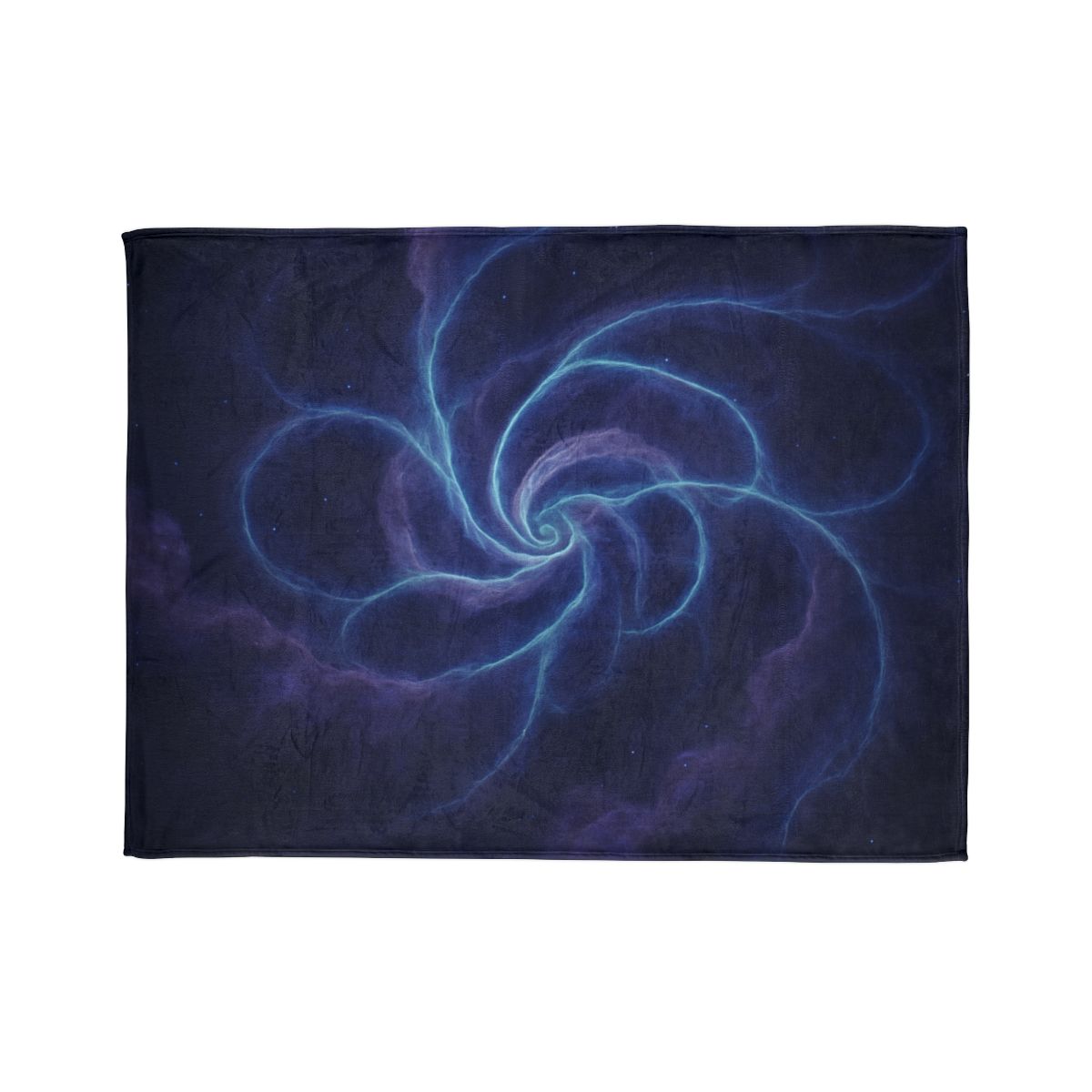 Nebula Spiral Lattice designer printed blankets