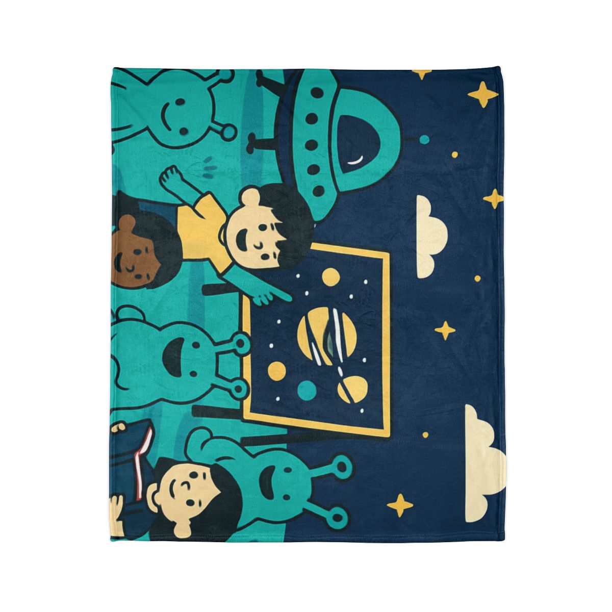 Starship Schoolyard warm winter blankets