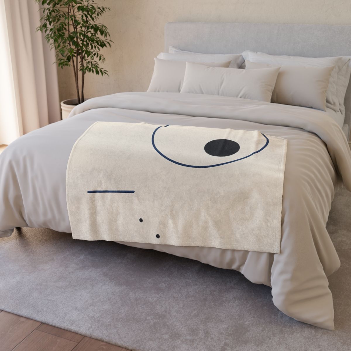 Eclipse Arc Compass decorative home blankets