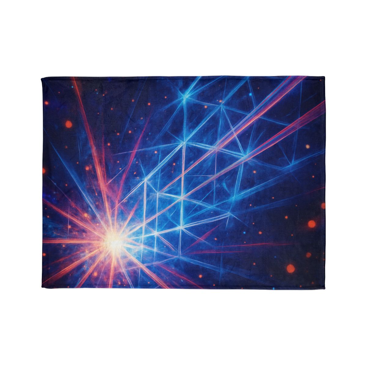 Starburst Lattice Bloom trendy patterned blankets
