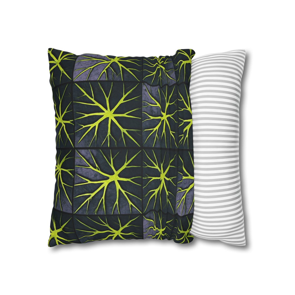 Venation Starburst Mosaic designer print pillow cases