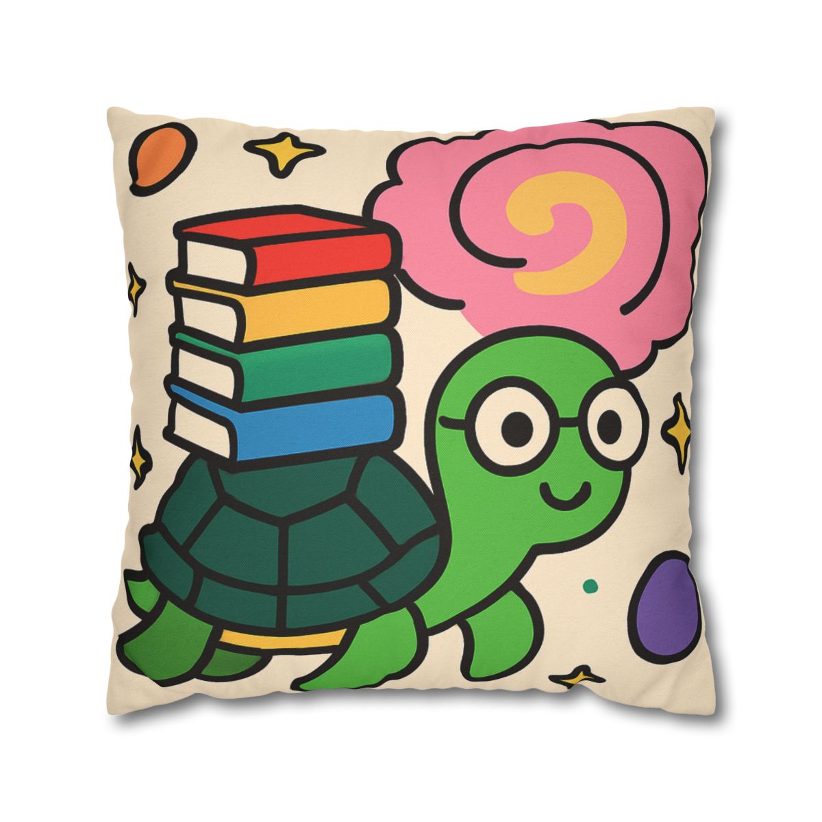 Nebula Library Turtle trendy patterned pillow cases