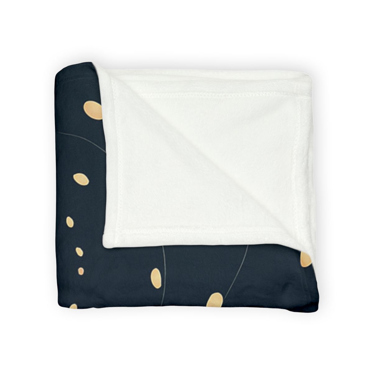 Seed Cluster Constellation soft fleece blankets