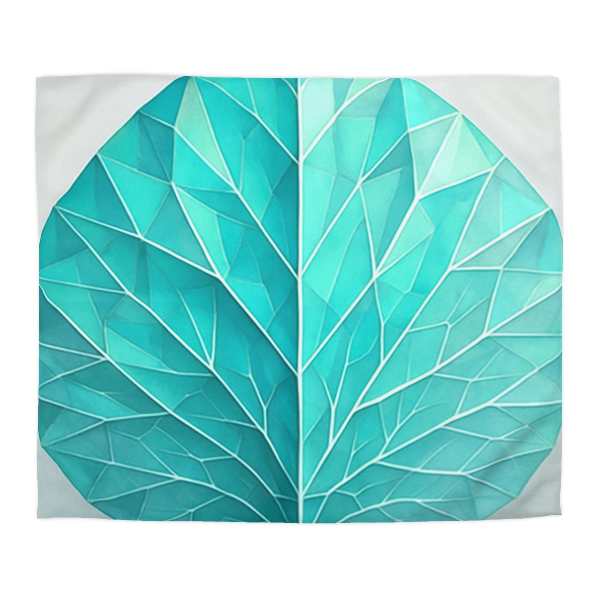 Leaf Vein Prism Fan duvets for gifts