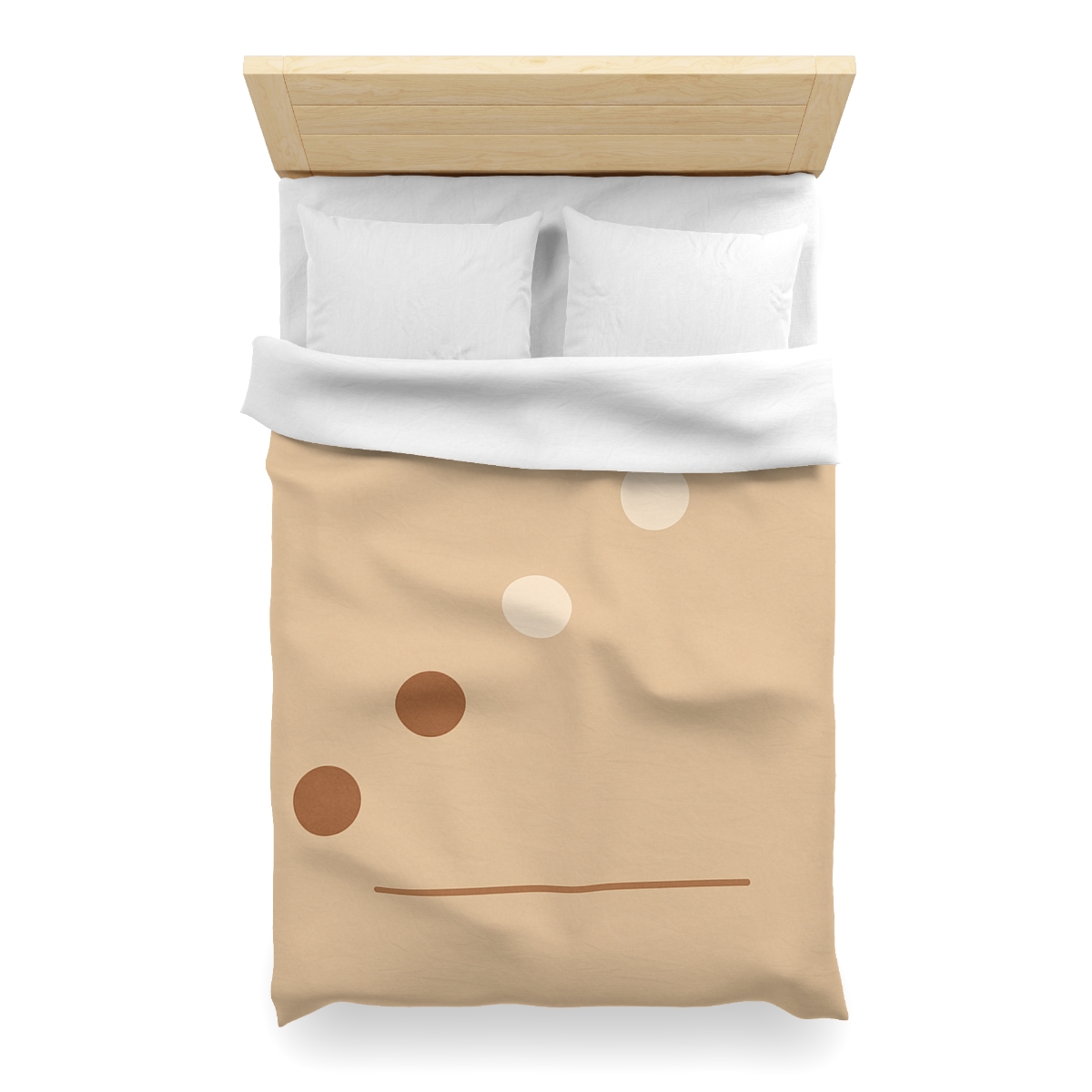 Diagonal Cluster With Hidden Void designer printed duvets