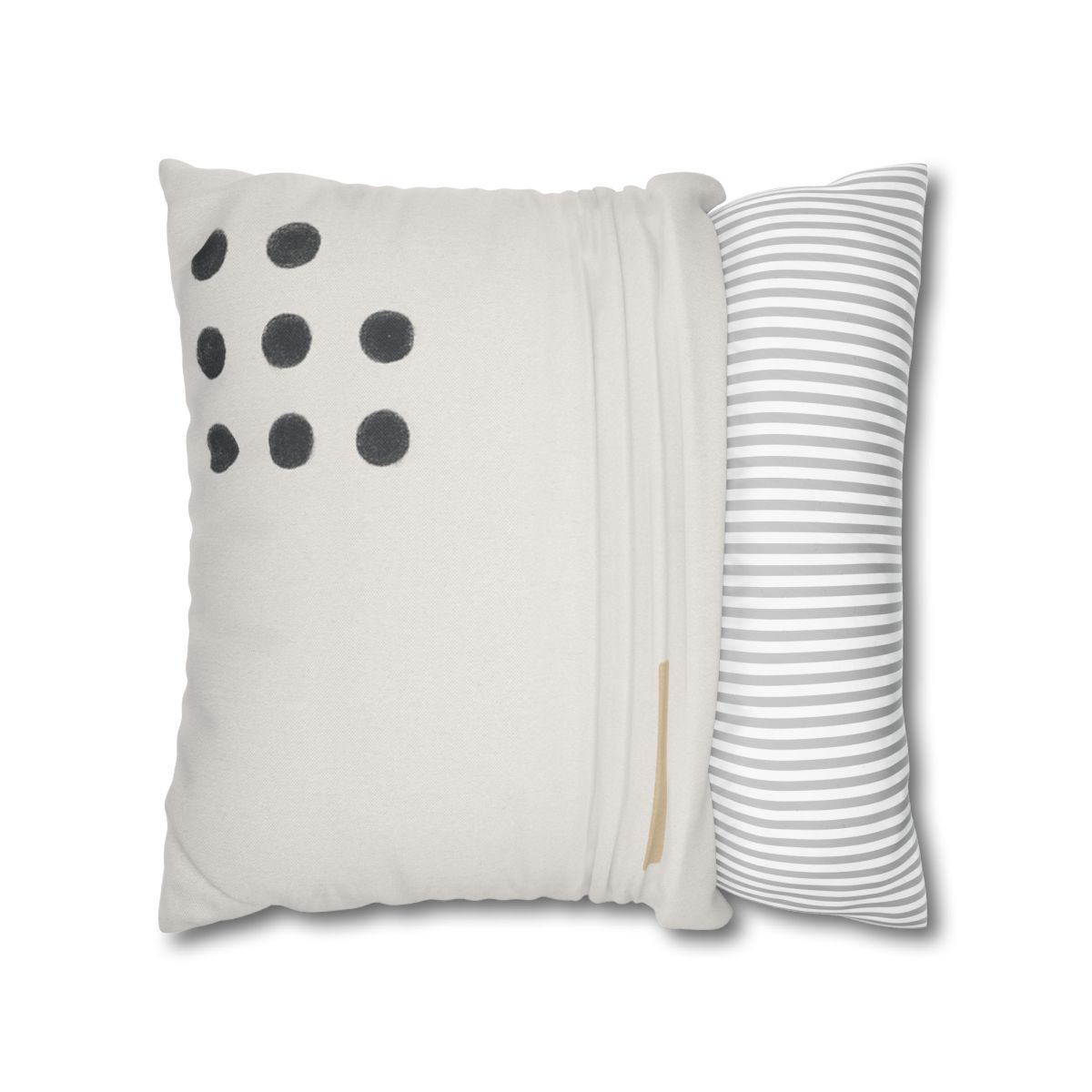 Clustered Dots With Missing Beat designer print pillow cases