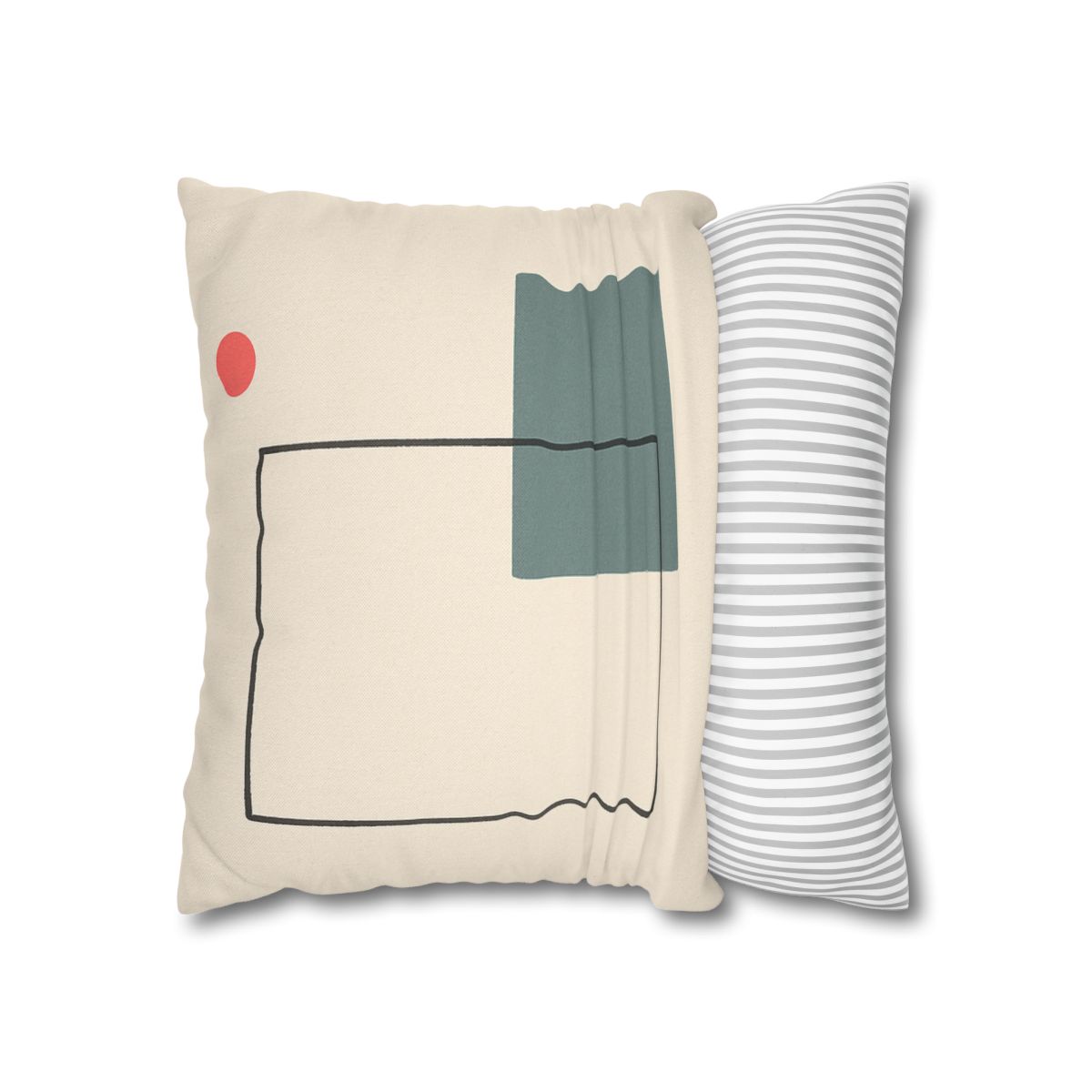 Open Frame With Quiet Spill personalized pillow covers