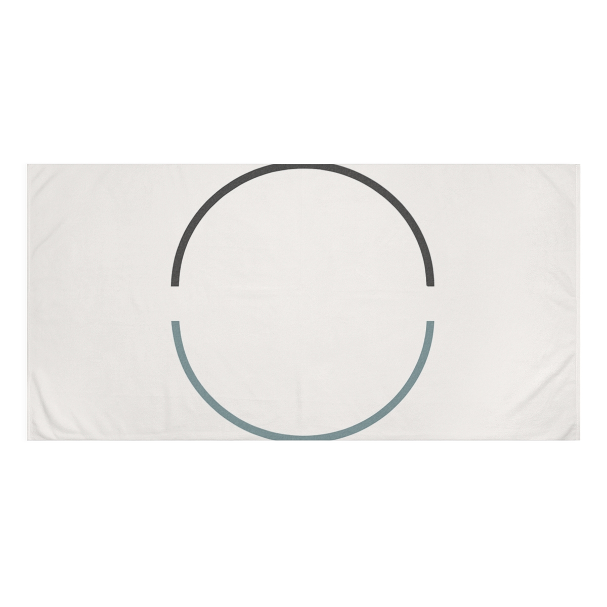 Twin Arcs And Central Pause designer printed towels