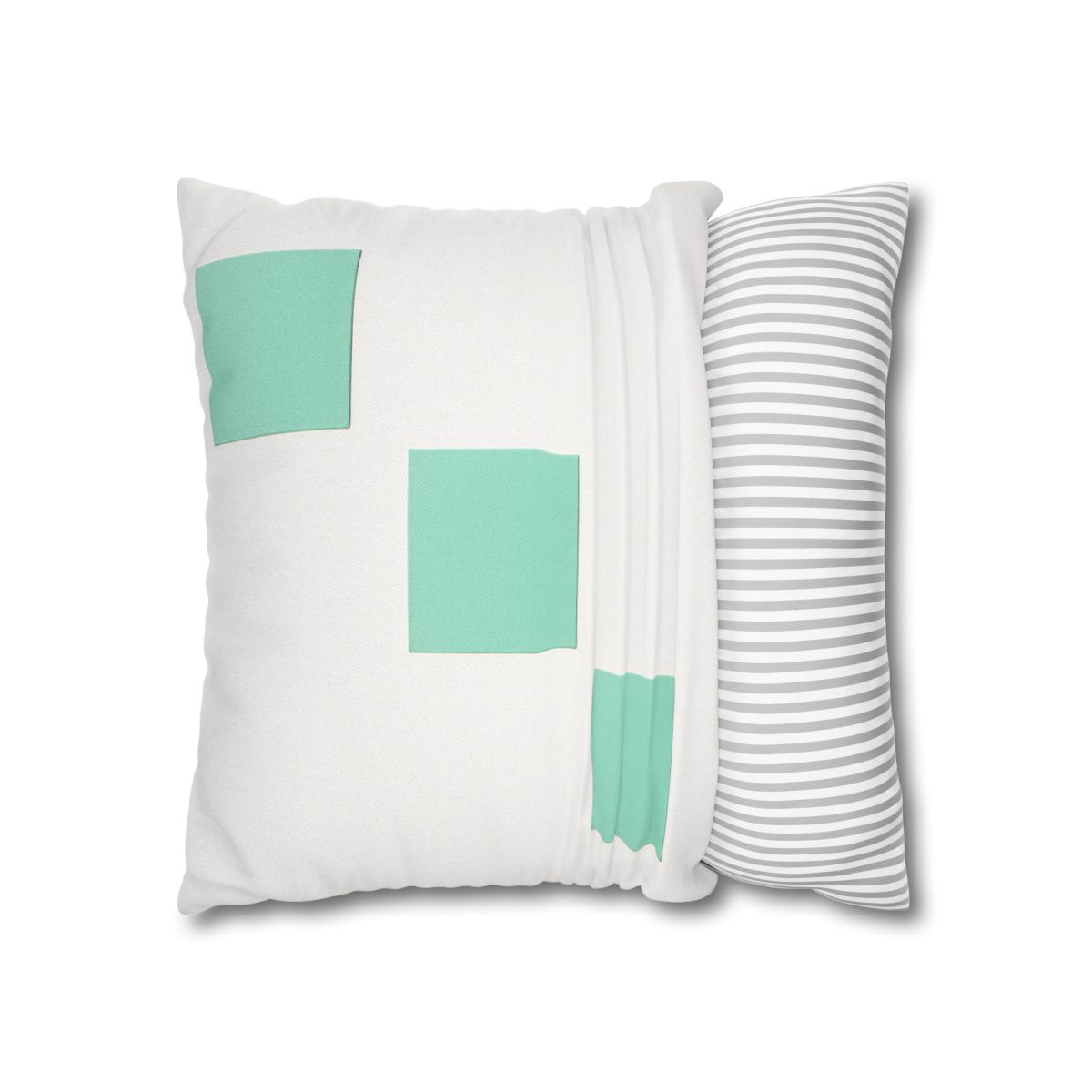 Offset Square Ladder Motif stylish decorative pillowcases