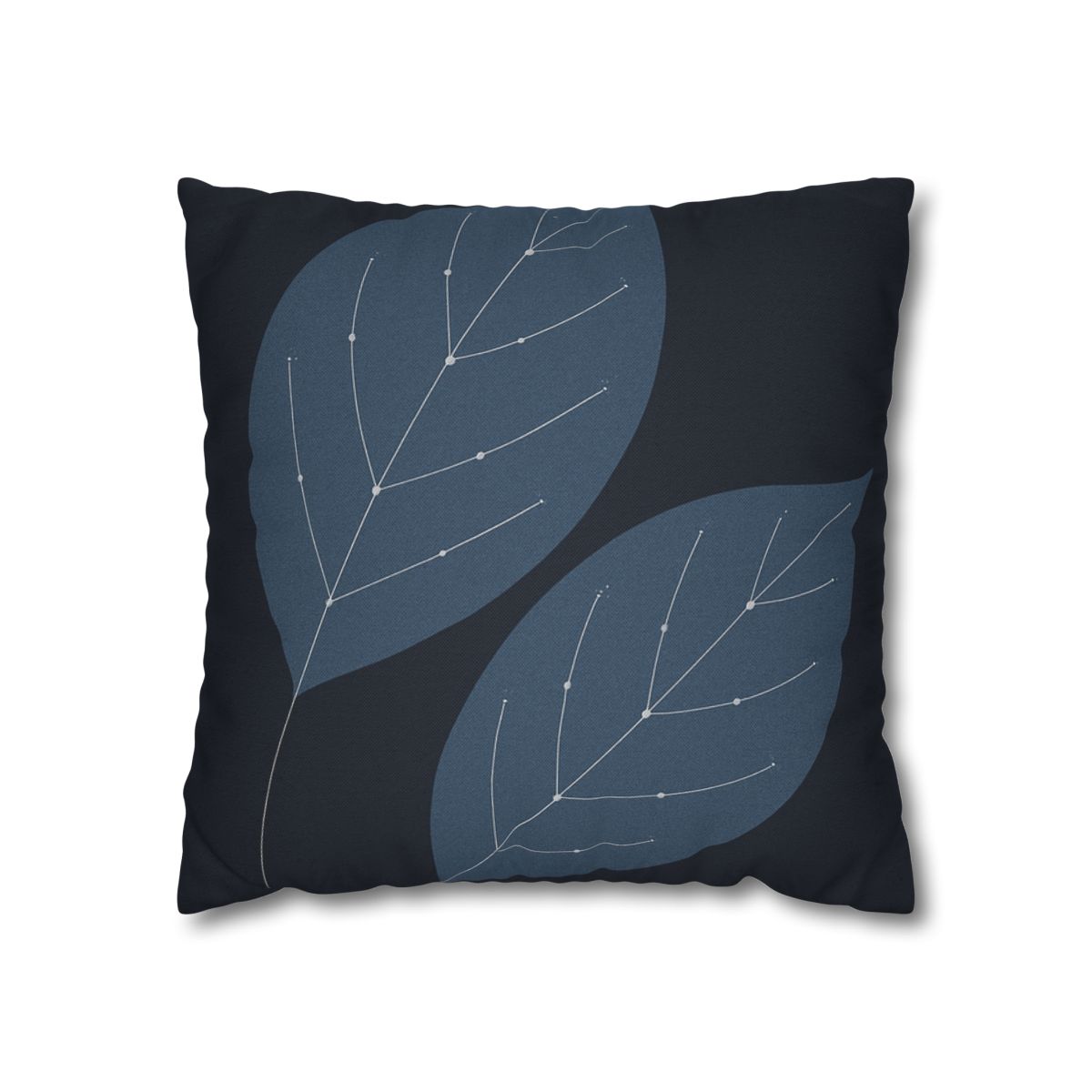 Leaf Vein Constellation Map designer print pillow cases