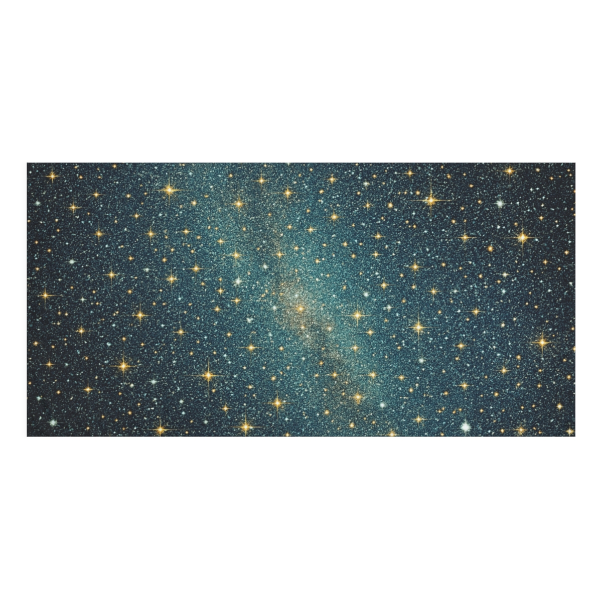 Radiant Star Field Mosaic decorative home towelscustom towels