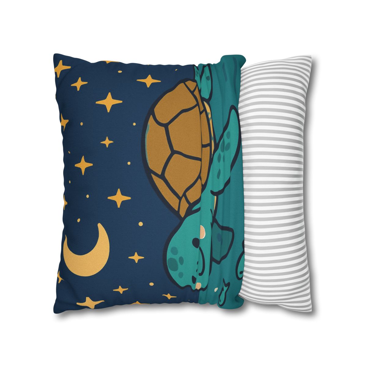 Starry Sea Turtle Voyage stylish decorative pillowcases