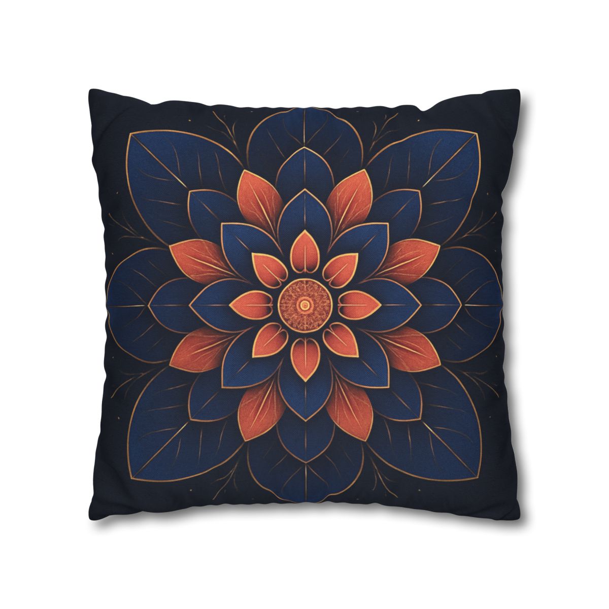 Petal Prism Medallion stylish decorative pillowcases