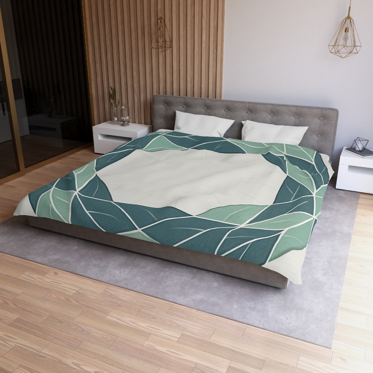 Orbiting Leaf Lattice trendy bedroom duvets
