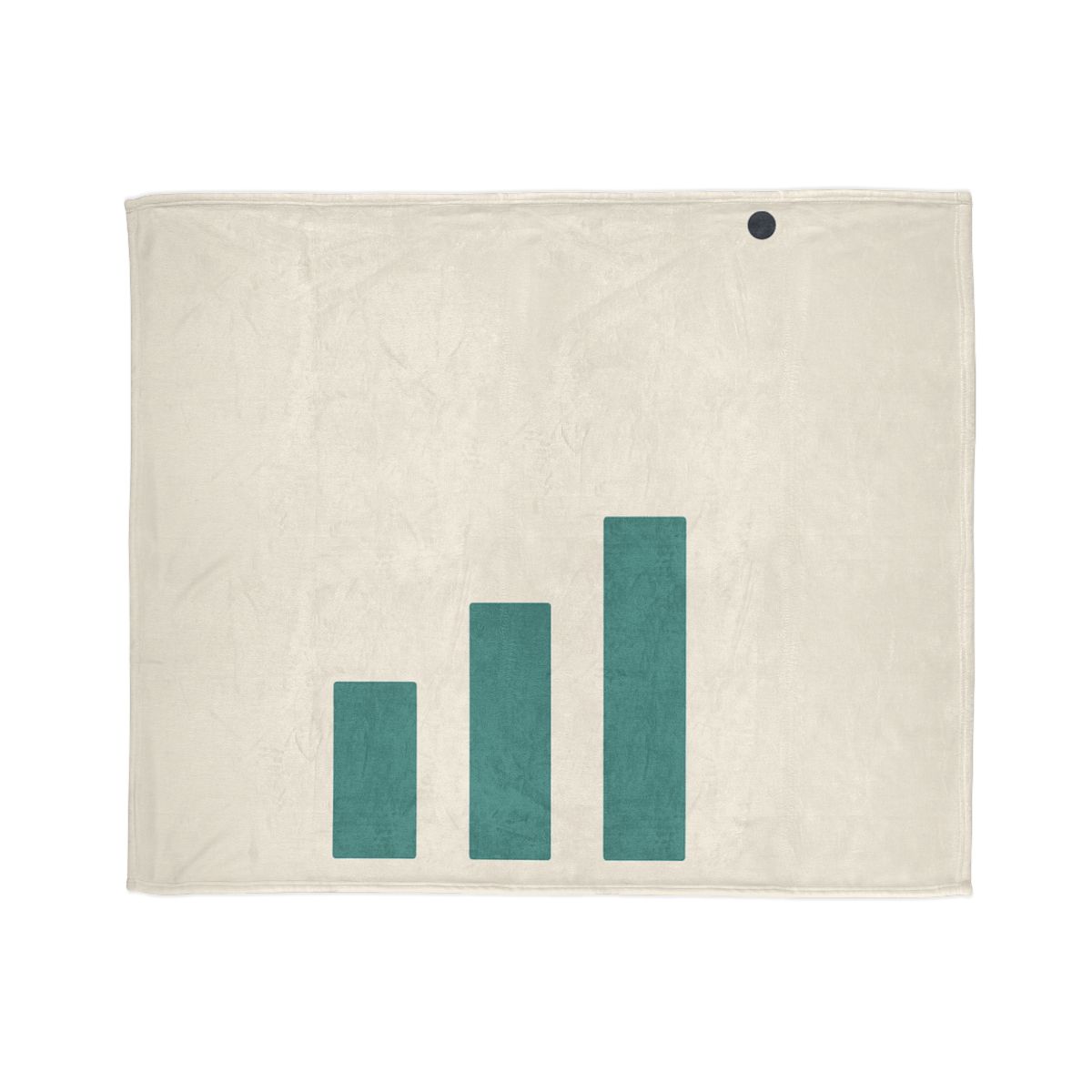 Sloping Trio With Distant Dot decorative home blankets