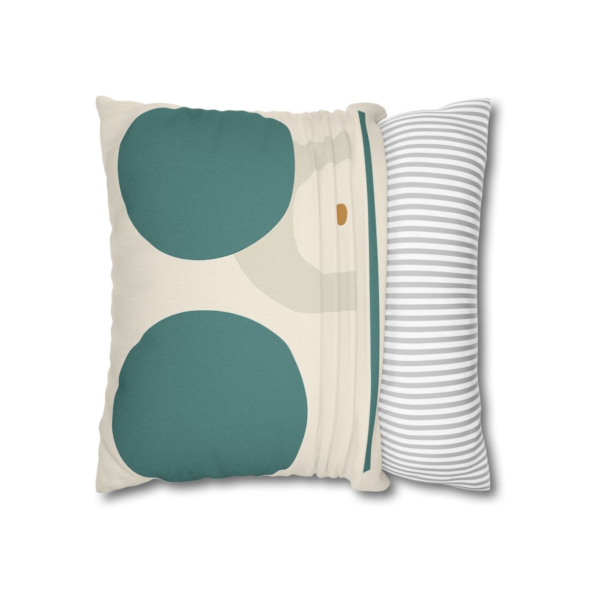 Quiet Triad With Offset Arc custom pillow cases