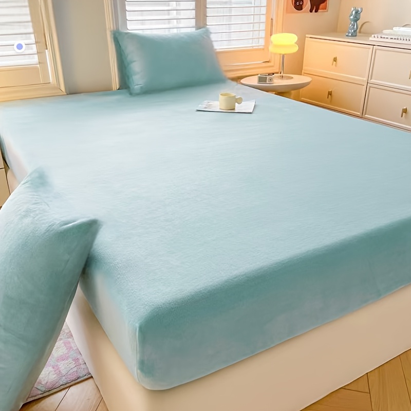 All Season Soft Fitted Bedsheet Mattress Cover