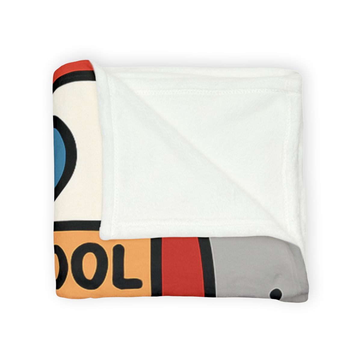 Rocket School On The Moon trendy patterned blankets