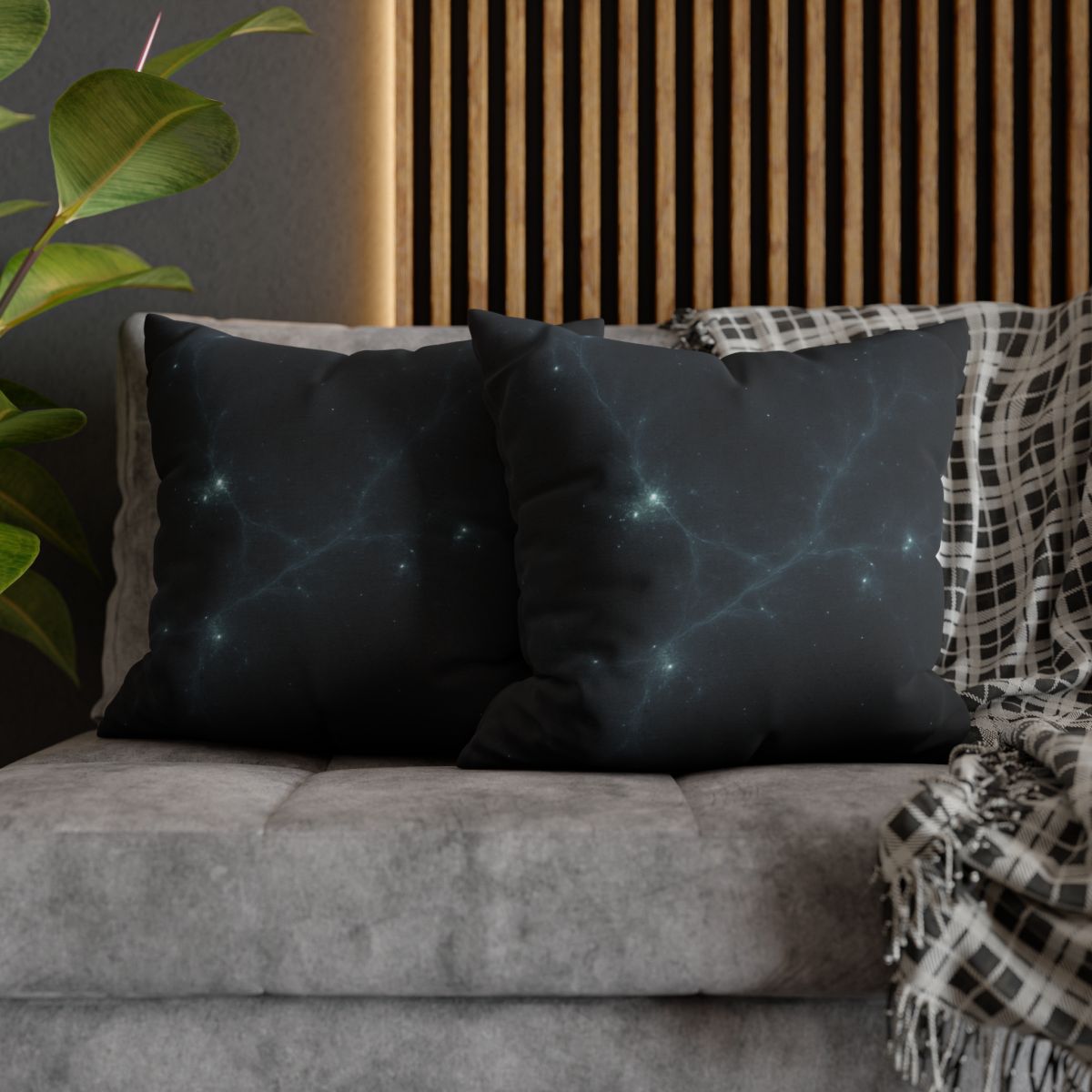Cosmic Web Filament Tapestry designer print pillow cases