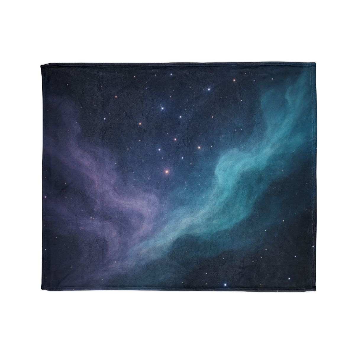 Luminous Nebula Tidal Surge stylish throw blankets