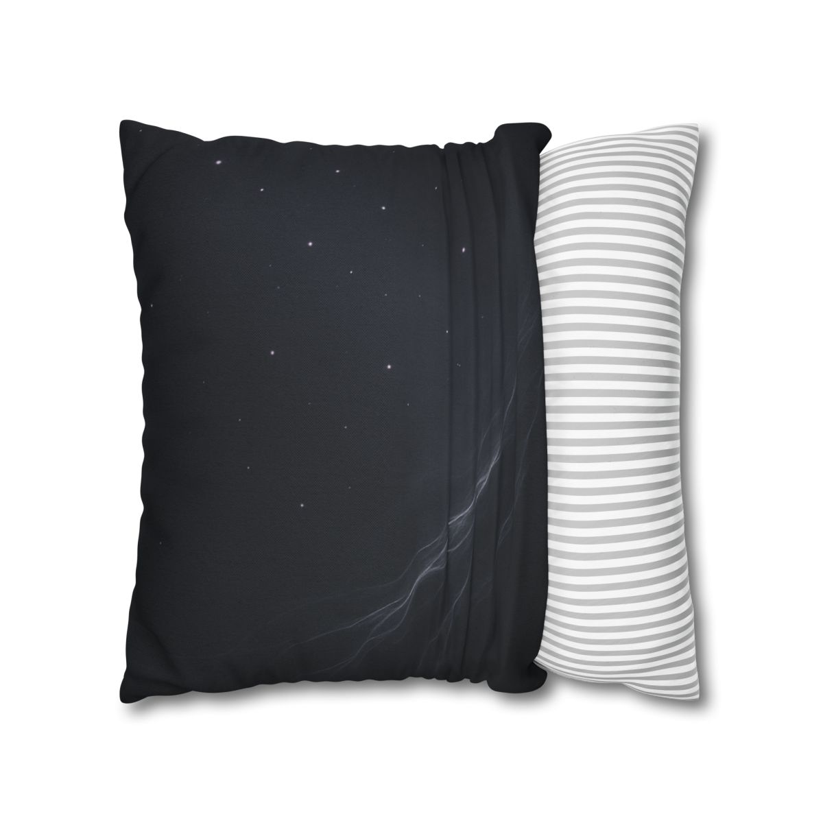 Void Silk Filament Drift stylish decorative pillowcases