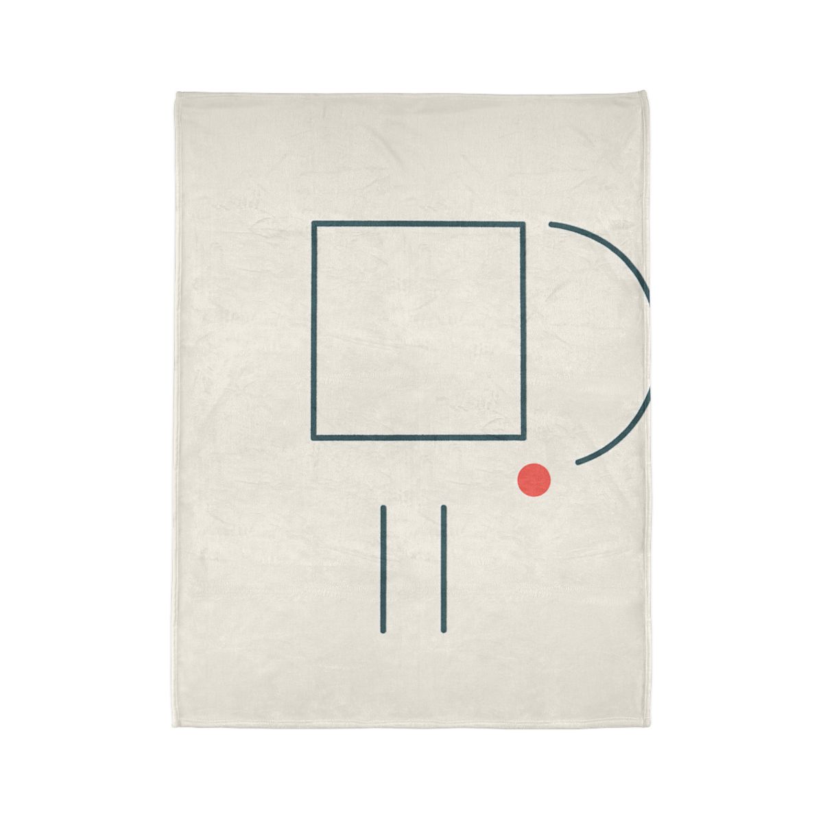 Open Frame With Drifting Arc decorative home blankets