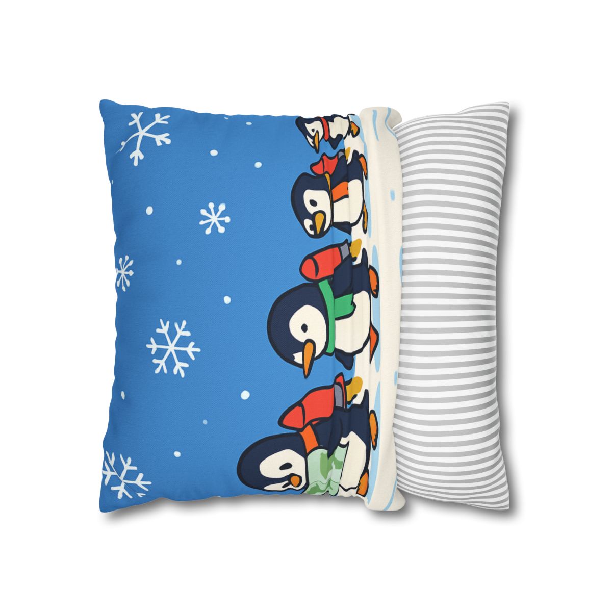 Rocket Penguin Parade unique gift pillow cases