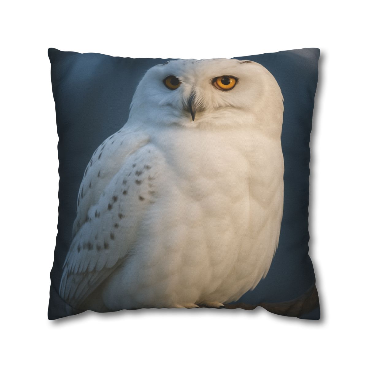 Twilight Watcher Snowy Owl custom pillow cases