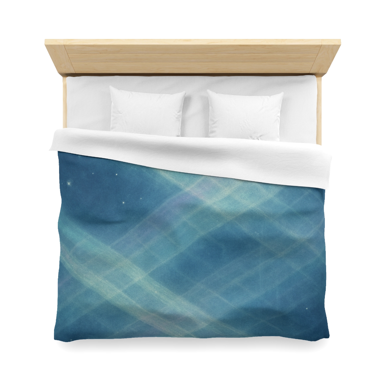 Aurora Lattice Drift soft comforter duvets