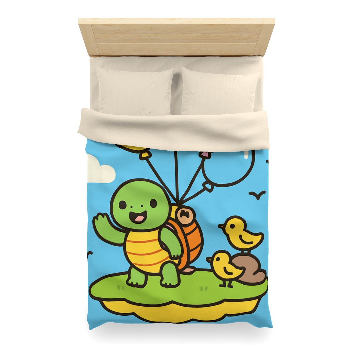 Balloon Island Adventure stylish duvet covers