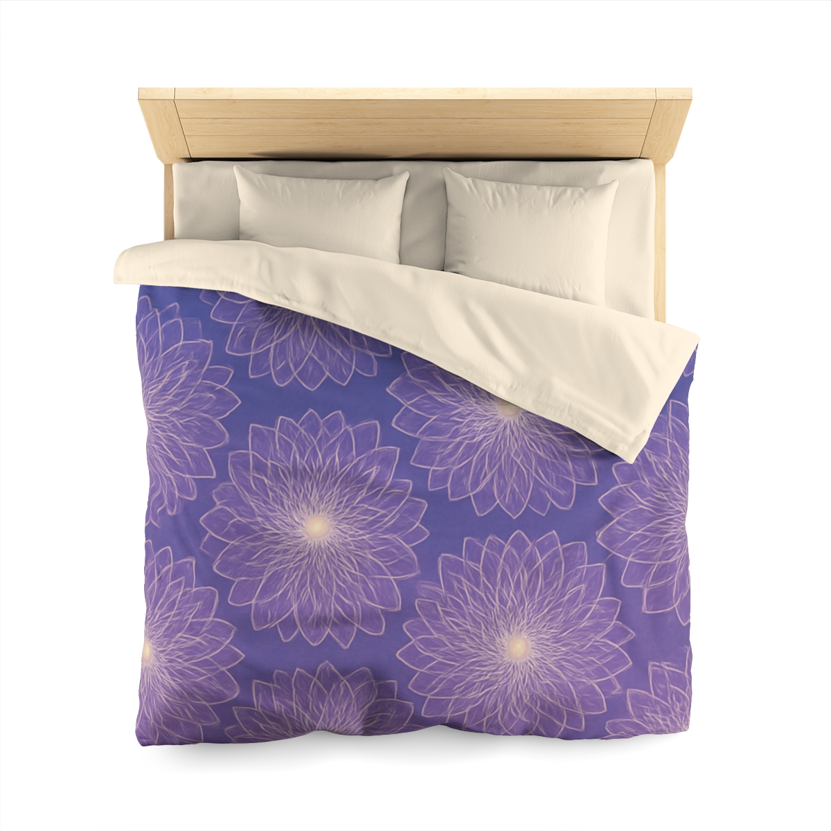 Cosmic Blossom Lattice duvets for gifts