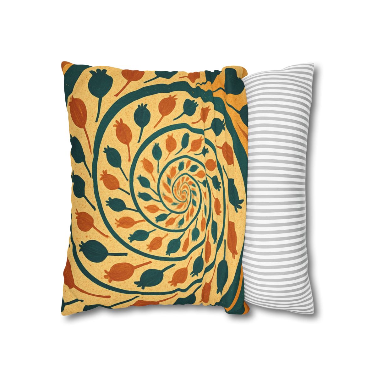 Spiral Seed Chorus designer print pillow cases